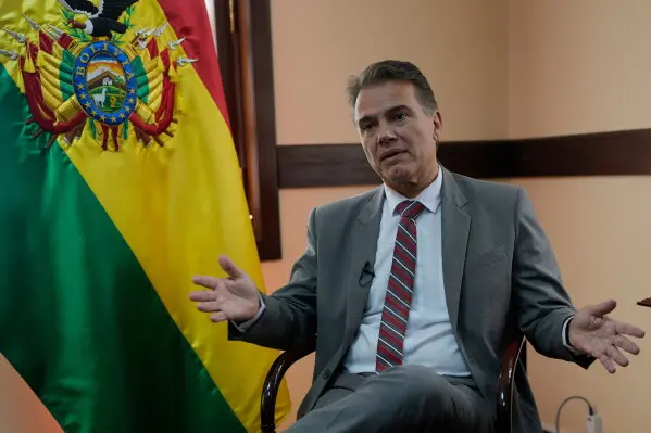 Defence Minister Ernesto Justiniano