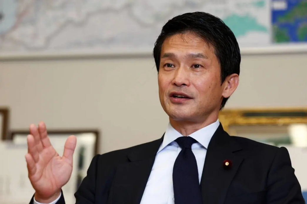 Centrist Reform Alliance leader Junya Ogawa
