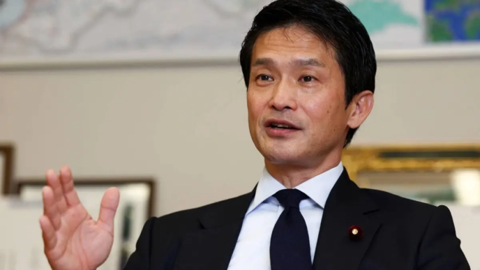 Centrist Reform Alliance leader Junya Ogawa