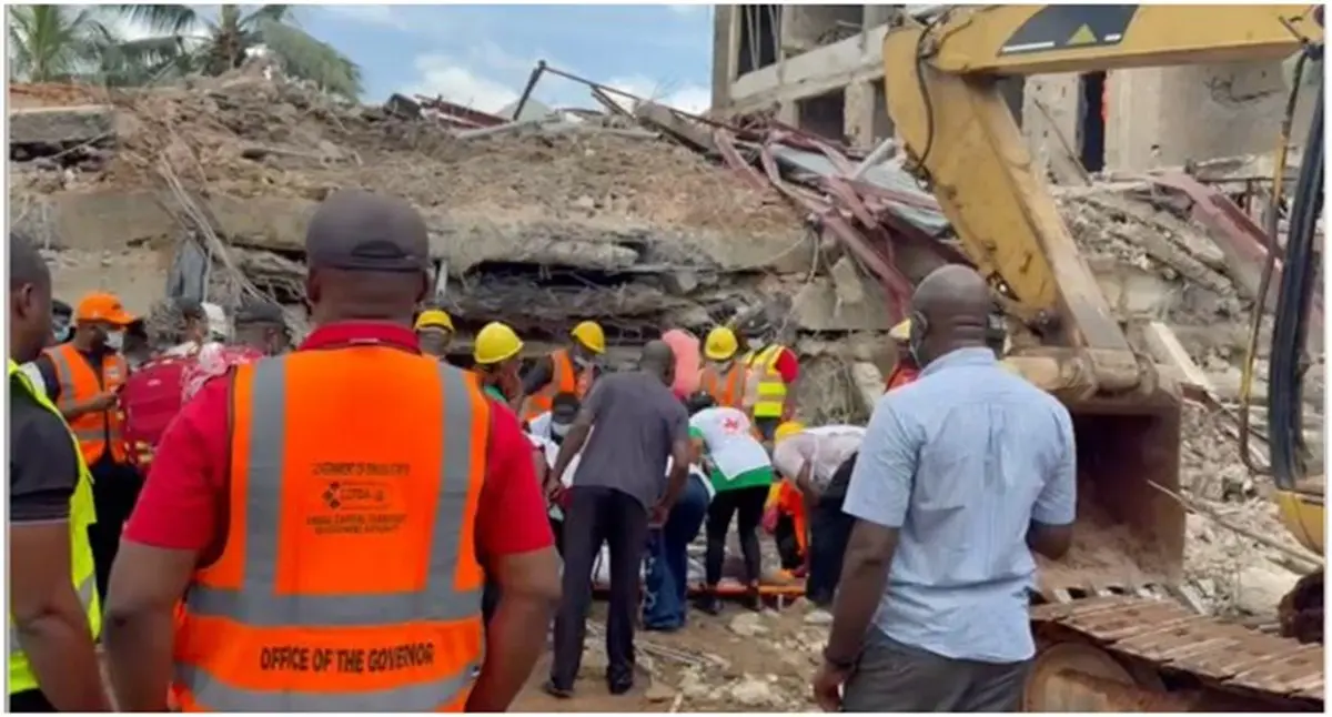 One Dead, Four Rescued in Enugu Building Collapse