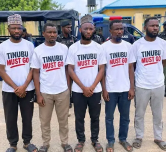 Five Men Face Court Over ‘Tinubu Must Go’ T-Shirts (News Central TV)