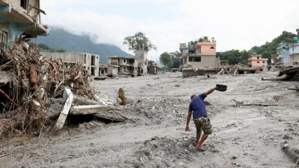 Floods Kill 56 In India, 14 In Nepal (NewsCentral TV)