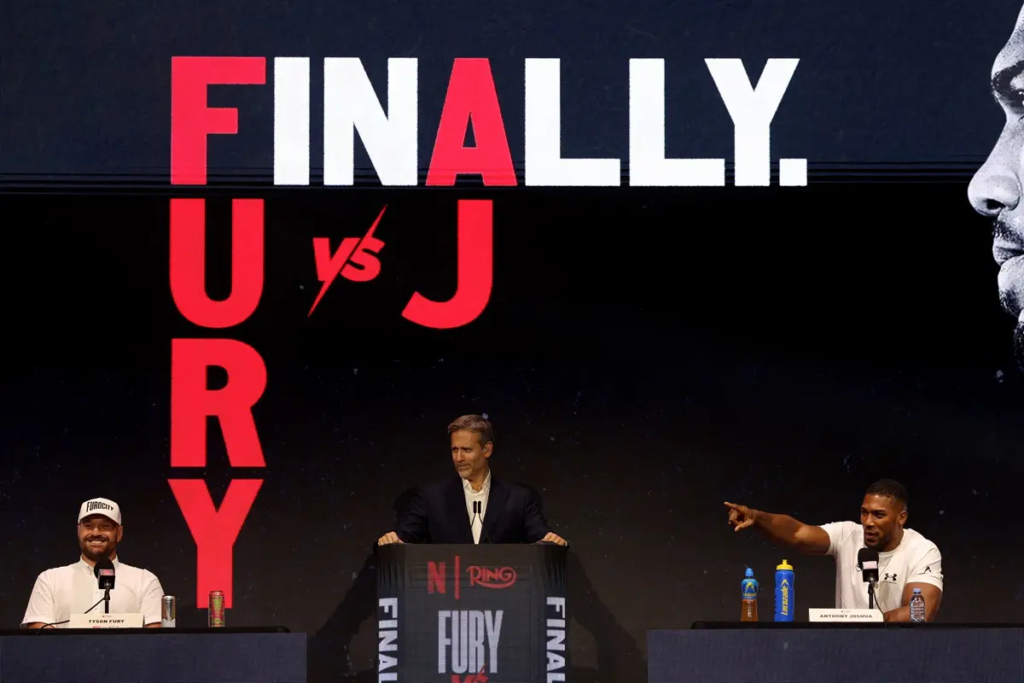 Fury, Joshua Face Off Ahead of Highly Anticipated Fight (News Central TV)