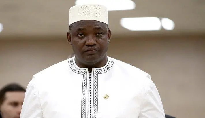 Gambian President Adama Barrow