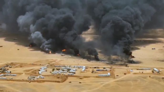 Houthis Claim Strike On Saudi Military Base (NewsCentral TV)