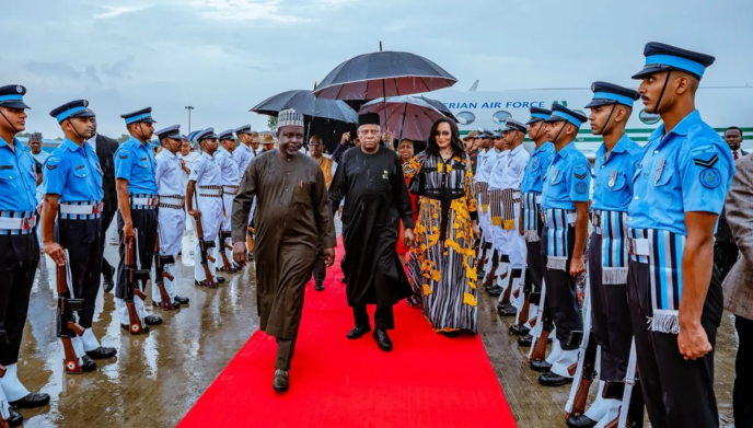 VP Shettima Arrives in New Delhi for BRICS Summit