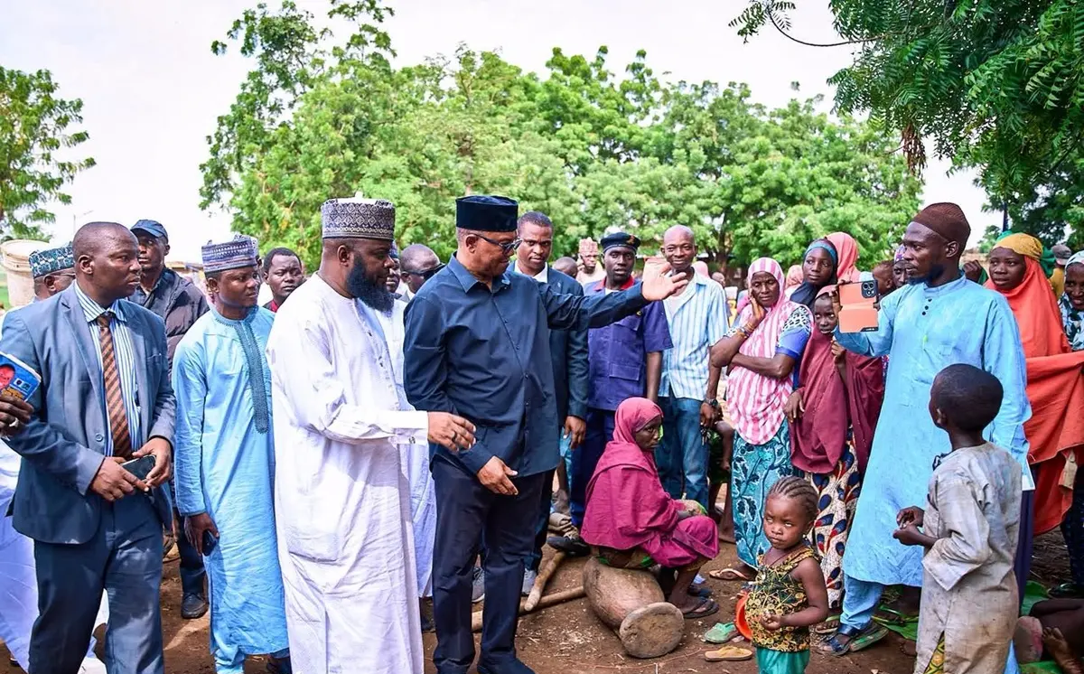 Peter Obi Calls for Better Facilities at Sokoto IDP Camp