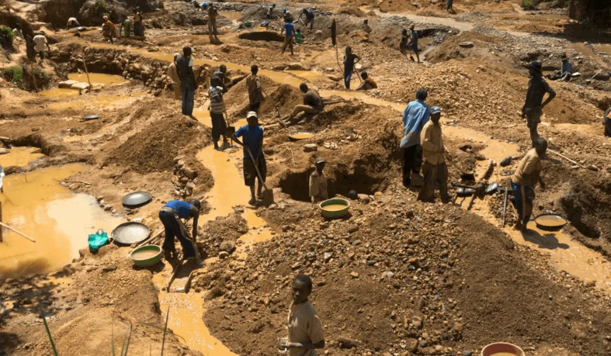 Illegal miners in Niger State
