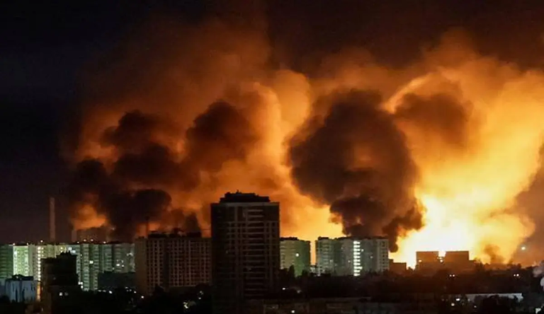 Kyiv Hit By Explosions As Defences Activate