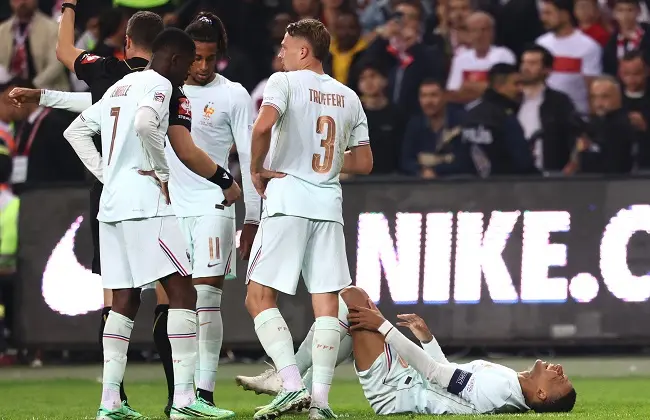 Mbappe Suffers Knee Injury Playing For France (NewsCentral TV)