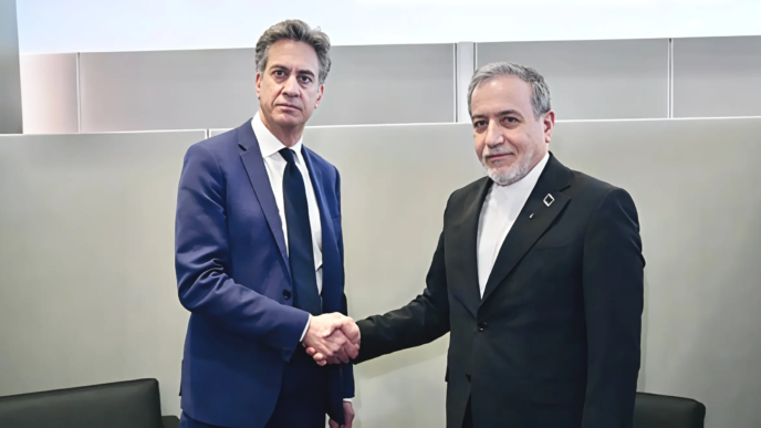 Miliband Faces Backlash Over Iran Handshake (NewsCentral TV)