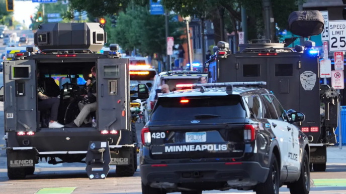 Minneapolis Shooting (NewscentralTV)