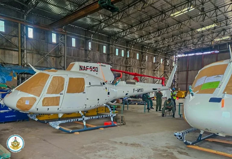 NAF Receives Five New Helicopters for Security Operations (NewsCentral TV)