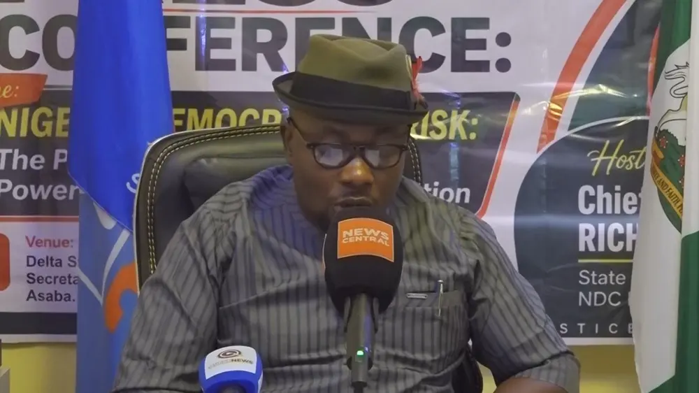 NDC Accuses Delta State Government of Intimidation (News Central TV)