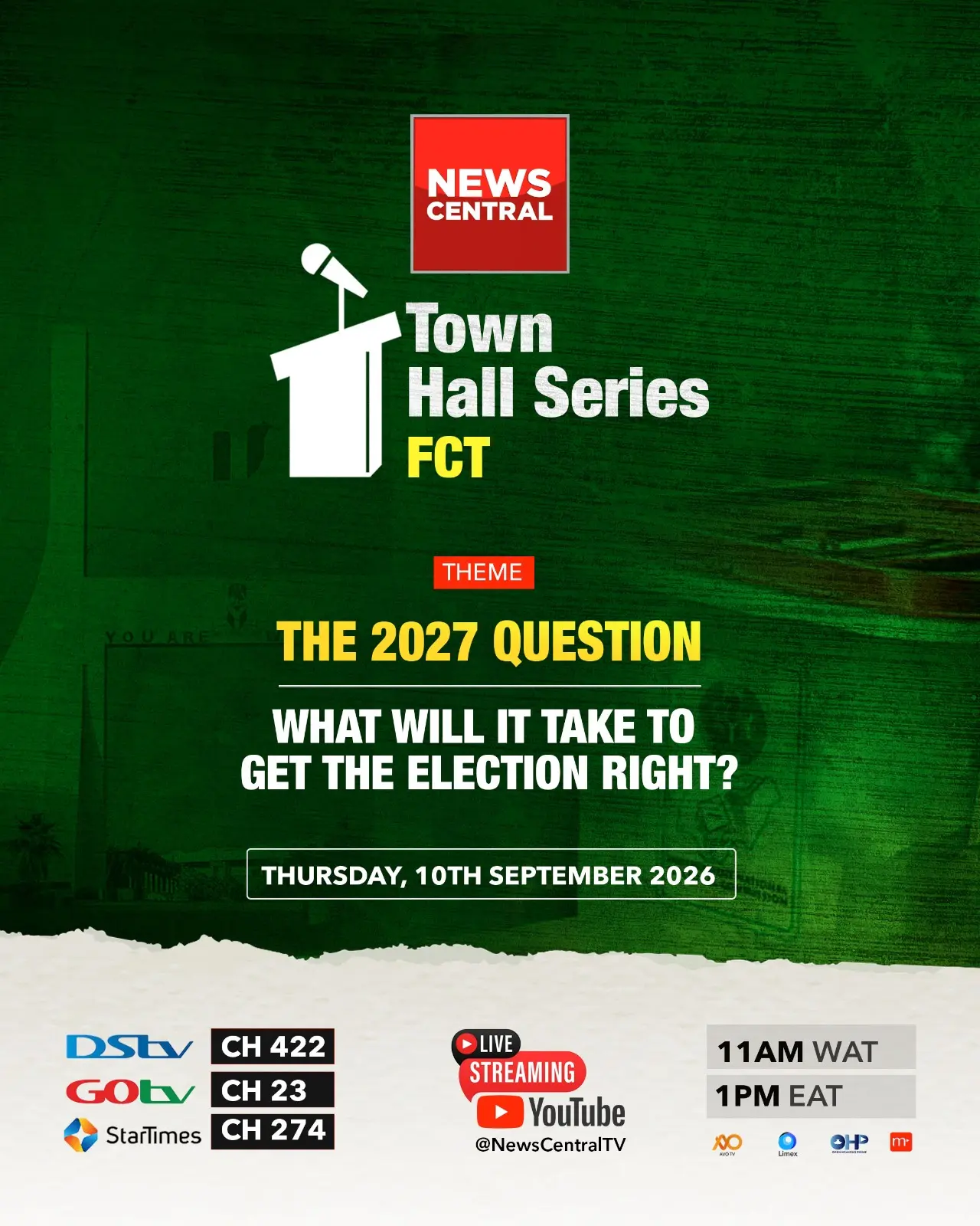 News Central Hosts All Political Party Chairmen in Abuja(News Central TV)