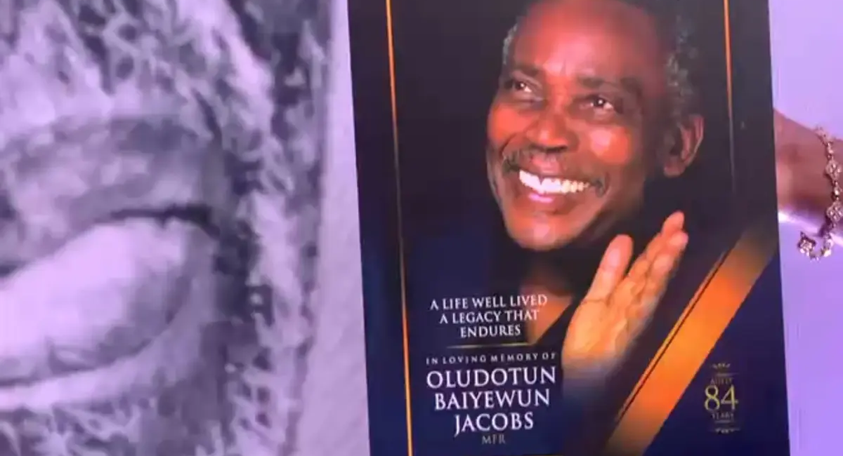 Nollywood Mourns Olu Jacobs at Service of Songs (News Central TV)