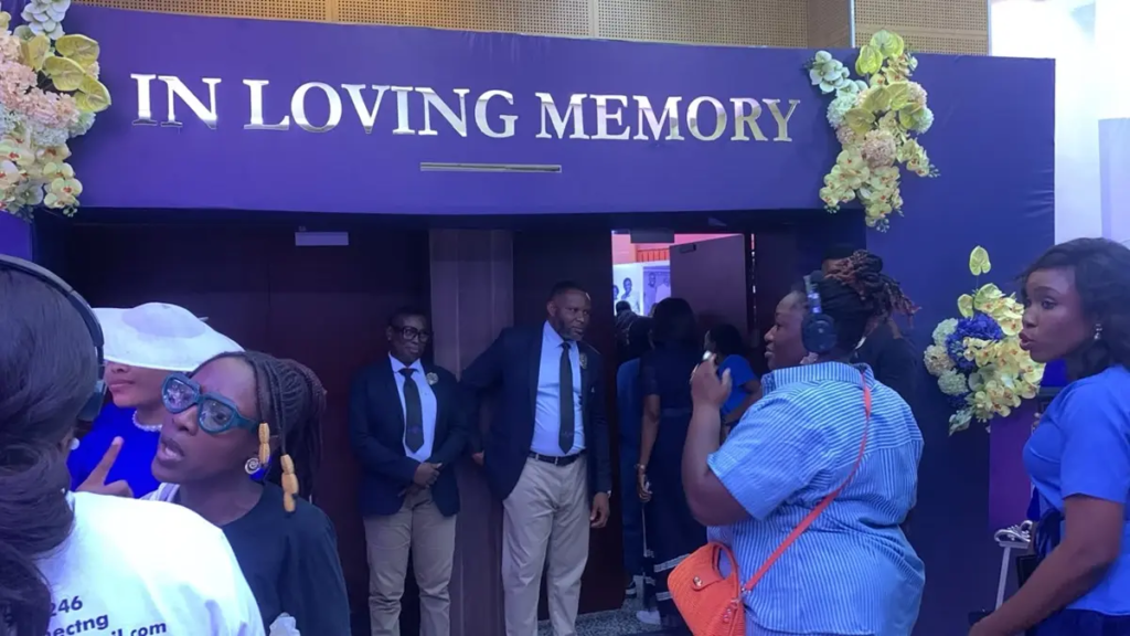 Nollywood Mourns Olu Jacobs at Service of Songs (News Central TV)