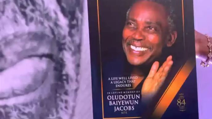Nollywood Mourns Olu Jacobs at Service of Songs (News Central TV)