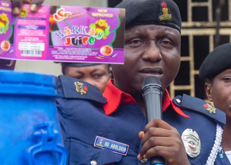 NSCDC Busts Alleged Illegal Juice Factory in Lagos