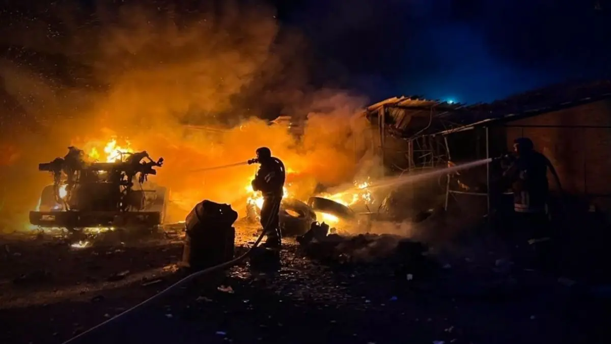 Explosions Rock Kyiv During Missile Alert