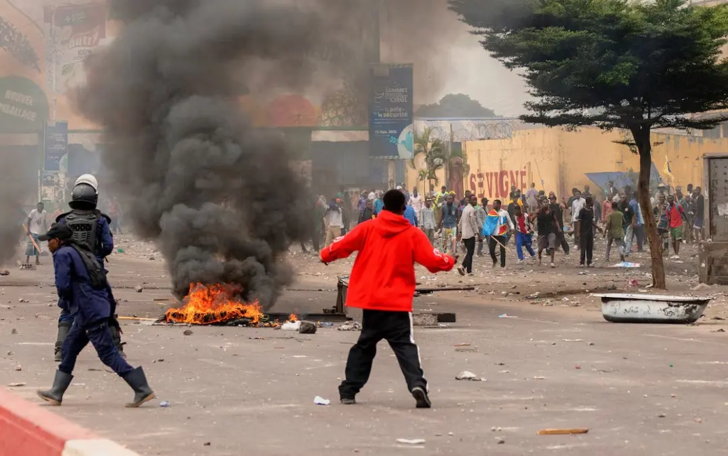 DR Congo police crack down on opposition protests (News Central TV)