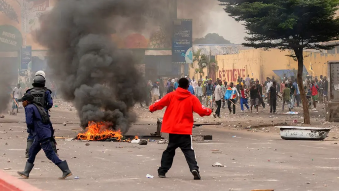 DR Congo police crack down on opposition protests (News Central TV)