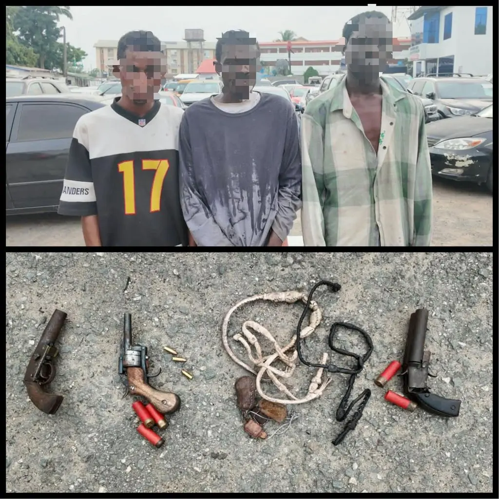 Police Arrest Three Suspected Robbers in Lagos (News Central TV)