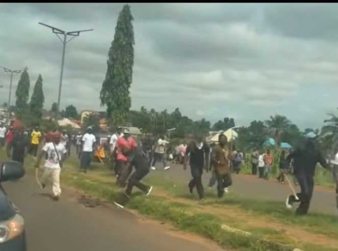 Police Parade 46 Suspects Over Obi Convoy Attack (NewsCentral TV)