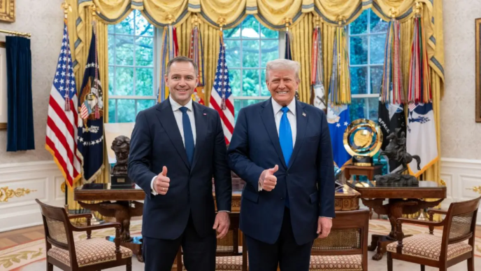 Polish President and Trump