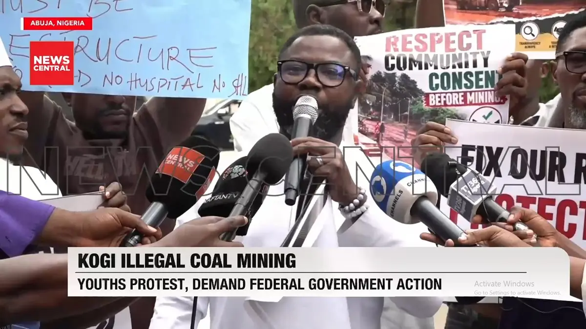 Kogi Youths Demand Action Against Illegal Coal Mining