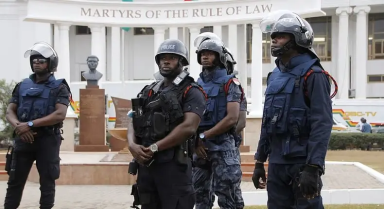 Seven Ghana Police Officers Suspended Over Extortion