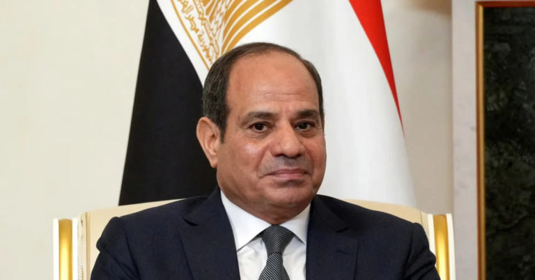 Sisi Rejects Palestinian Displacement
