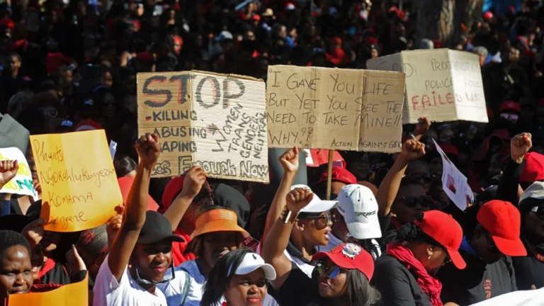 South Africans Protest Rising Women’s Killings