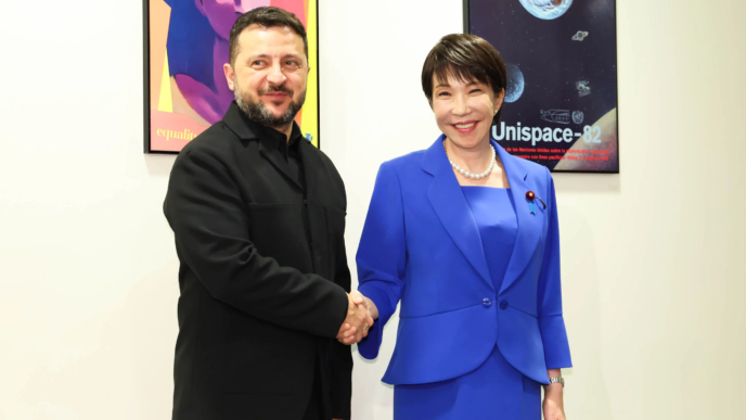 Takaichi Pledges Continued Support For Ukraine (News Central TV)