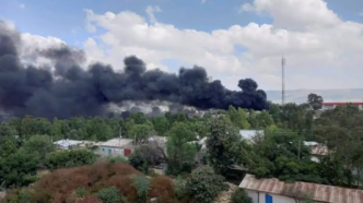 Drone hits Tigray TV station as rebels push north (News Central TV)
