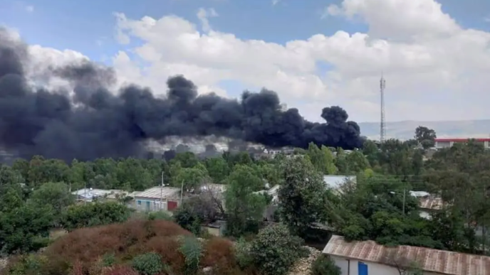 Drone hits Tigray TV station as rebels push north (News Central TV)