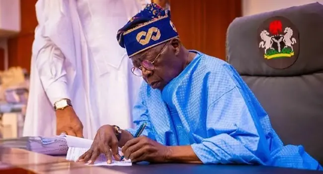 Tinubu Signs Bill Extending 2025 Budget to December (NewsCentral TV)