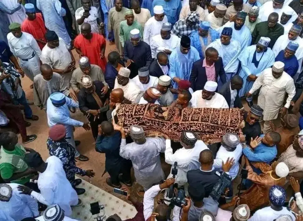 Ex-PDP Chairman Bamanga Tukur Buried in Adamawa