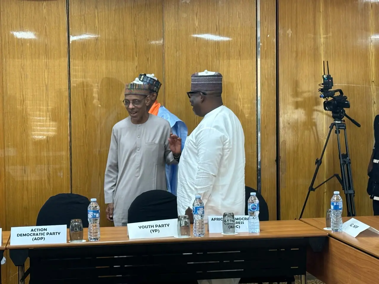 IN PICTURES: Party Leaders Convene For Political Dialogue (News Central TV)