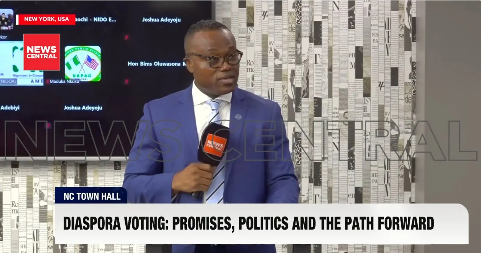 Nigerian envoy outlines roadmap for diaspora voting (News Central TV)