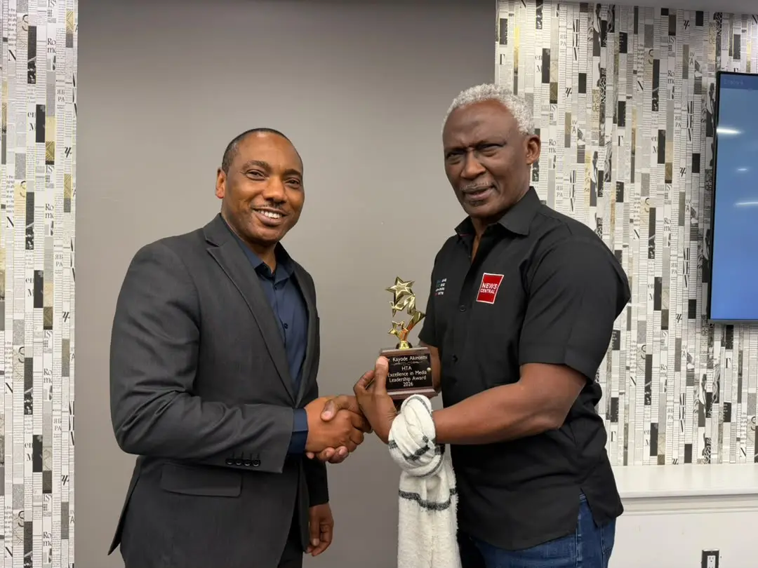 Kayode Akintemi wins the HTA Media Award (News Central TV)