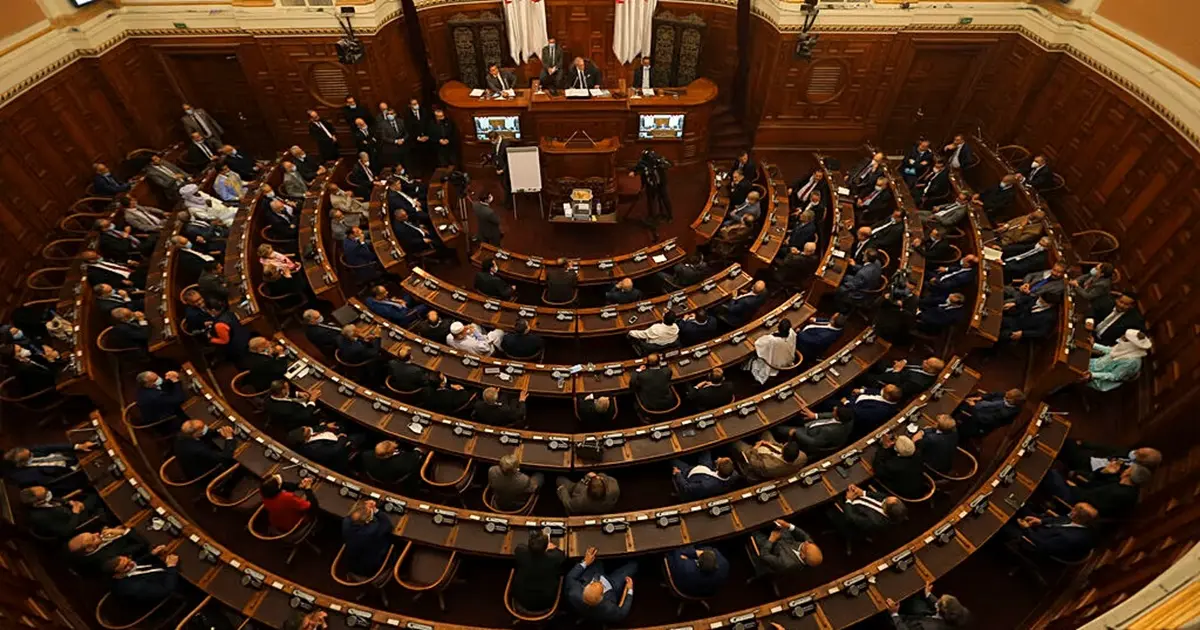 View of the Algerian Senate 