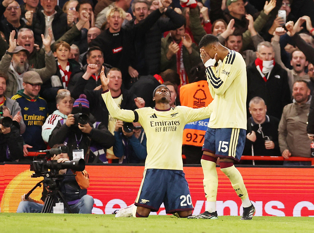 Arsenal edge Forest as Man United stumble (News Central TV)