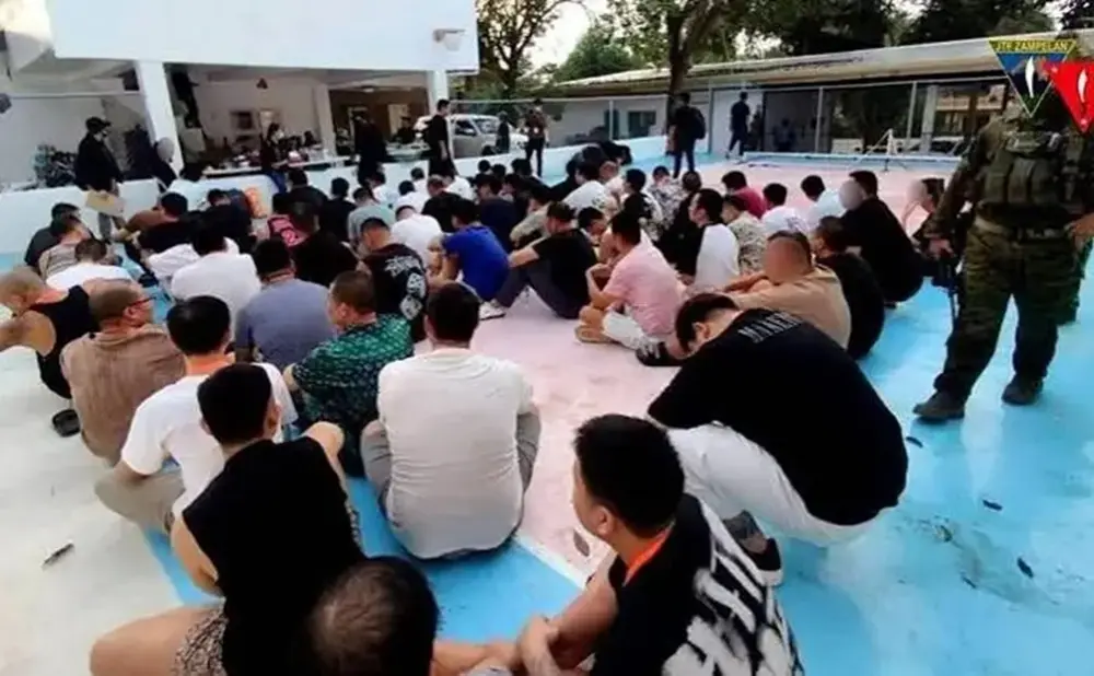 Philippines Arrests 244 Foreign Workers in Scam Crackdown