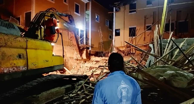 Lagos building collapse