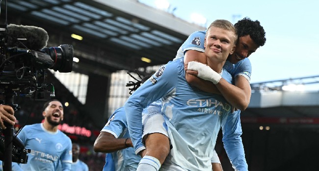 Man City beat 10-man Liverpool 3-0 (News Central TV)