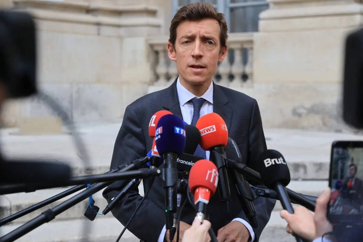 Education Minister Edouard Geffray