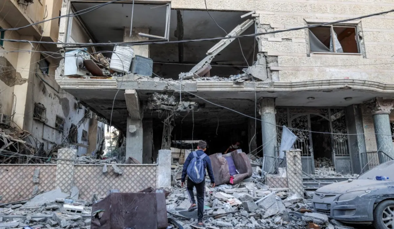 Israeli Strike Kills Five in Gaza City