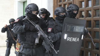 Albanian police