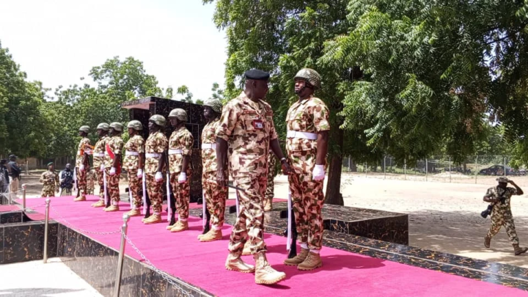 Army Chief Arrives in Borno After Rescue Order